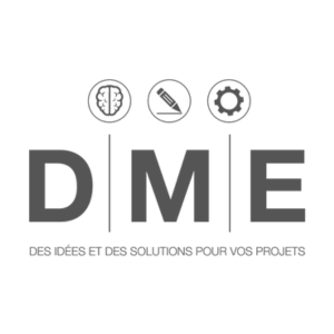 Logo DME, client de Monte-Meubles des Monts d'Or